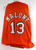 Mens Spirits of St. Louis Moses Malone #13 Orange Jersey Mitchell Ness 75-76 54