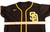 2020 San Diego Padres Miller #92 Game Used Brown Jersey Throwback ST BP 48 539