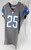2020 Detroit Lions Will Harris #25 Game Issued Grey Jersey Color Rush 40 627
