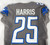 2020 Detroit Lions Will Harris #25 Game Issued Grey Jersey Color Rush 40 627