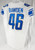 2019 Detroit Lions Nick Bawden #46 Game Issued White Jersey 42 672