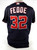 2022 Washington Nationals Erick Fedde #32 Game Issued Pos Used Navy Jersey 46 1