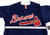 1990s Atlanta Braves Blank Game Issued Navy Jersey 46 836