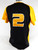 United League Baseball All Star #2 Game Used Black Jersey 42 853