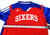 2013-14 Philadelphia 76ers #42 Game Used Red Shooting Shirt 3XL 844