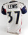 2000s Albany Conquest Lewis #37 Game Used White Jersey Arena Football XL 855