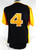 United League Baseball All Star #4 Game Used Black Jersey 44 857
