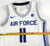 Air Force Falcons #11 Game Issued Pos Used White Jersey Basketball M 470