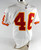 2001 Kansas City Chiefs Hawkins #46 Game Issued White Jersey 40 858
