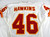 2001 Kansas City Chiefs Hawkins #46 Game Issued White Jersey 40 858
