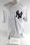 2017 New York Yankees Carlos Mendoza #64 Game Used White Jersey ST Opening Day 7