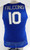 2019-20 Air Force Falcons #10 Game Issued Pos Used Blue Jersey Basketball L 472