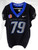 2023 Boise State Broncos #79 Game Used Black Jersey Football NP Rem 48 838