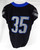 2023 Boise State Broncos #35 Game Used Black Jersey Football NP Rem 38 839