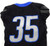 2023 Boise State Broncos #35 Game Used Black Jersey Football NP Rem 38 839