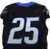Boise State Broncos #25 Game Used Black Jersey Football NP Rem 38 840
