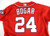 2023 Washington Nationals Tim Bogar #24 Game Issued Pos Used Red Jersey 48 463