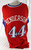 2006-07 Philadelphia 76ers Alan Henderson #44 Game Issued Red Jersey 52 356