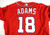 2023 Washington Nationals Matt Adams #18 Game Issued Red Jersey 48 501