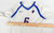 Boise State Broncos #6 Game Used White Jersey Volleyball M 983