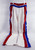1988-89 Detroit Pistons #5 Game Used White Basketball Warm Up Pants 34 194