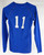 Boise State Broncos #11 Game Used Blue Jersey Volleyball M 975