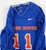 Boise State Broncos #11 Game Used Blue Jersey Volleyball M 975