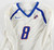 2016 Boise State Broncos #8 Game Used White Jersey Volleyball S 979