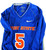 Boise State Broncos #5 Game Used Blue Jersey Volleyball S 986