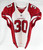 2016 Arizona Cardinals Elie Bouka #30 Game Issued White Jersey 42 998