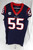 2022 Houston Texans Jerry Hughes #55 Game Issued Navy Jersey Captain Patch 42 7