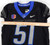 2022 Boise State Broncos #51 Game Used Black Jersey Football NP Rem 42 884