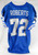 1997 Detroit Lions Ray Roberts #72 Game Used Blue Jersey 50 254