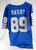 1996 Detroit Lions Walter Rasby #89 Game Used Blue Jersey 48 263