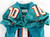2010 Miami Dolphins Clyde Gates #10 Game Used Teal Jersey Vs Patriots 42 742
