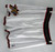 1990s Philadelphia 76ers #7 Game Used White Basketball Shorts Size 40 157