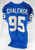 1995 Detroit Lions Mike Chalenski #95 Game Used Blue Jersey 50 259