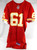 2004 Kansas City Chiefs Ryan Lilja #61 Game Issued Red Jersey 52 309