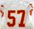 1993 Kansas City Chiefs #57 Game Issued White Jersey 48 297