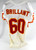 1997 Kansas City Chiefs Brillant #60 Game Issued White Jersey 48 313