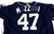 2012-19 San Diego Padres Mazzoni #47 Game Used Navy Jersey ST BP 50 586