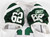 2011 New York Jets Vladimir Ducasse #62 Game Used White Jersey 46 738