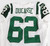 2011 New York Jets Vladimir Ducasse #62 Game Used White Jersey 46 738