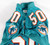 2009 Miami Dolphins Erik Walden #50 Game Used Teal Jersey 46 741