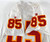 Kansas City Chiefs Mike Young #85 Game Used White Jersey 75 Anniversary P 40 0