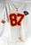 1994 Kansas City Chiefs #87 Game Issued White Jersey 75th Anniversary Patch 42 3