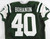 2014 New York Jets Tommy Bohanon #40 Game Used Green Jersey 44 737