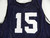 2009-10 Utah Jazz Sundiata Gaines #15 Game Issued Navy Practice Jersey XL 749