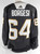 2022-23 Vegas Golden Knights Vincent Borgesi #64 Game Used Grey Practice Jersey8