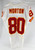 2002 Kansas City Chiefs Johnnie Morton #80 Game Issued White Jersey 42 476